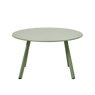 NURIO Table lounge vert H 40 cm - Ø 70 cm