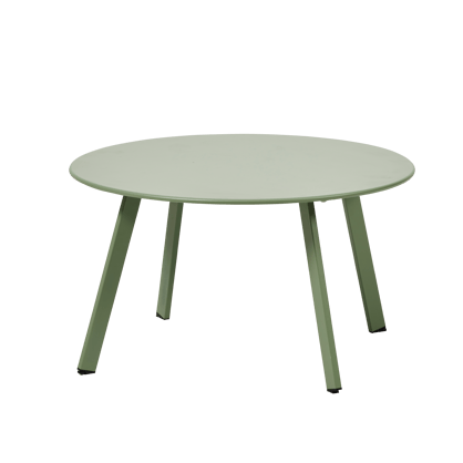 NURIO Lounge tafel groen H 40 cm - Ø 70 cm