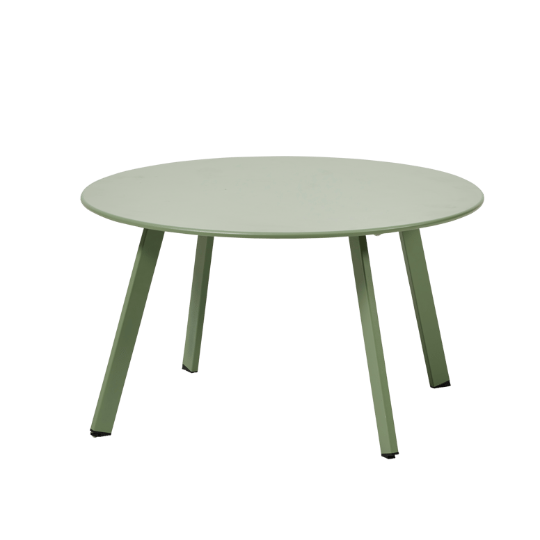 NURIO Table lounge vert H 40 cm - Ø 70 cm