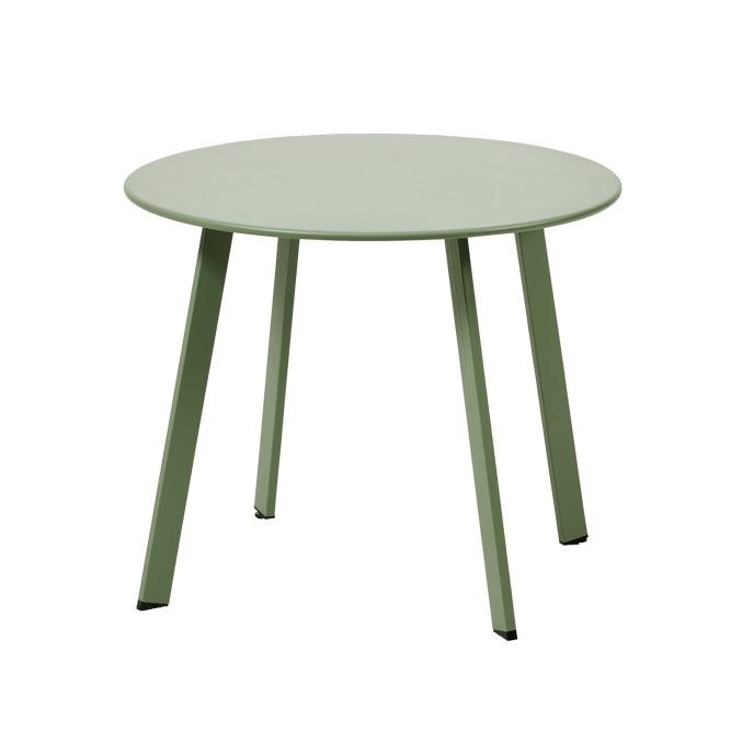 NURIO Lounge tafel groen H 46 cm - Ø 60 cm