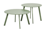 NURIO Lounge tafel groen H 46 cm - Ø 60 cm