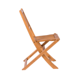 NEW OREGON Chaise pliante naturel H 88 x Larg. 58 x P 45 cm