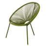 ACAPULCO Chaise lounge vert H 82 x Larg. 75 x P 69 cm
