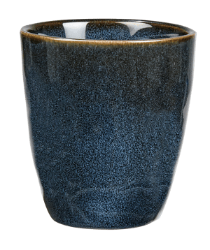 EARTH OCEAN Mug blu H 8,5 cm - Ø 7,5 cm