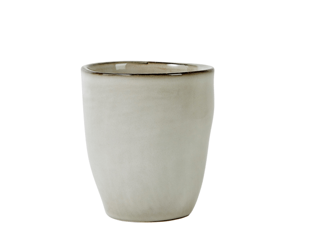 EARTH MARL Mug crème H 8,5 cm - Ø 7,5 cm
