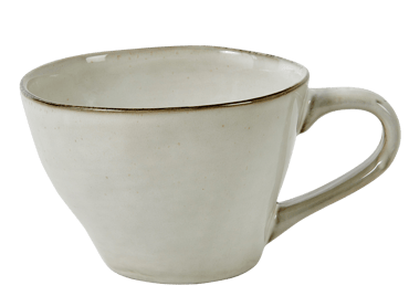 EARTH MARL Jumbo mug crema H 9 cm - Ø 12 cm