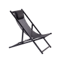 MONTEREY Cadeira articulada preto H 96 x W 58,5 x D 95 cm