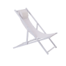 MONTEREY Chaise pliante blanc H 96 x Larg. 58,5 x P 95 cm
