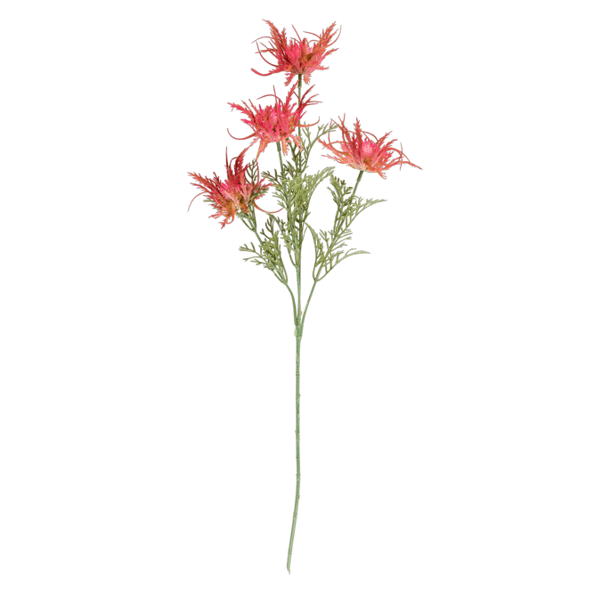 RUBY Kunstbloem rood L 57 cm