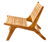 DARMA Lounge stoel naturel H 67 x B 78 x D 67 cm