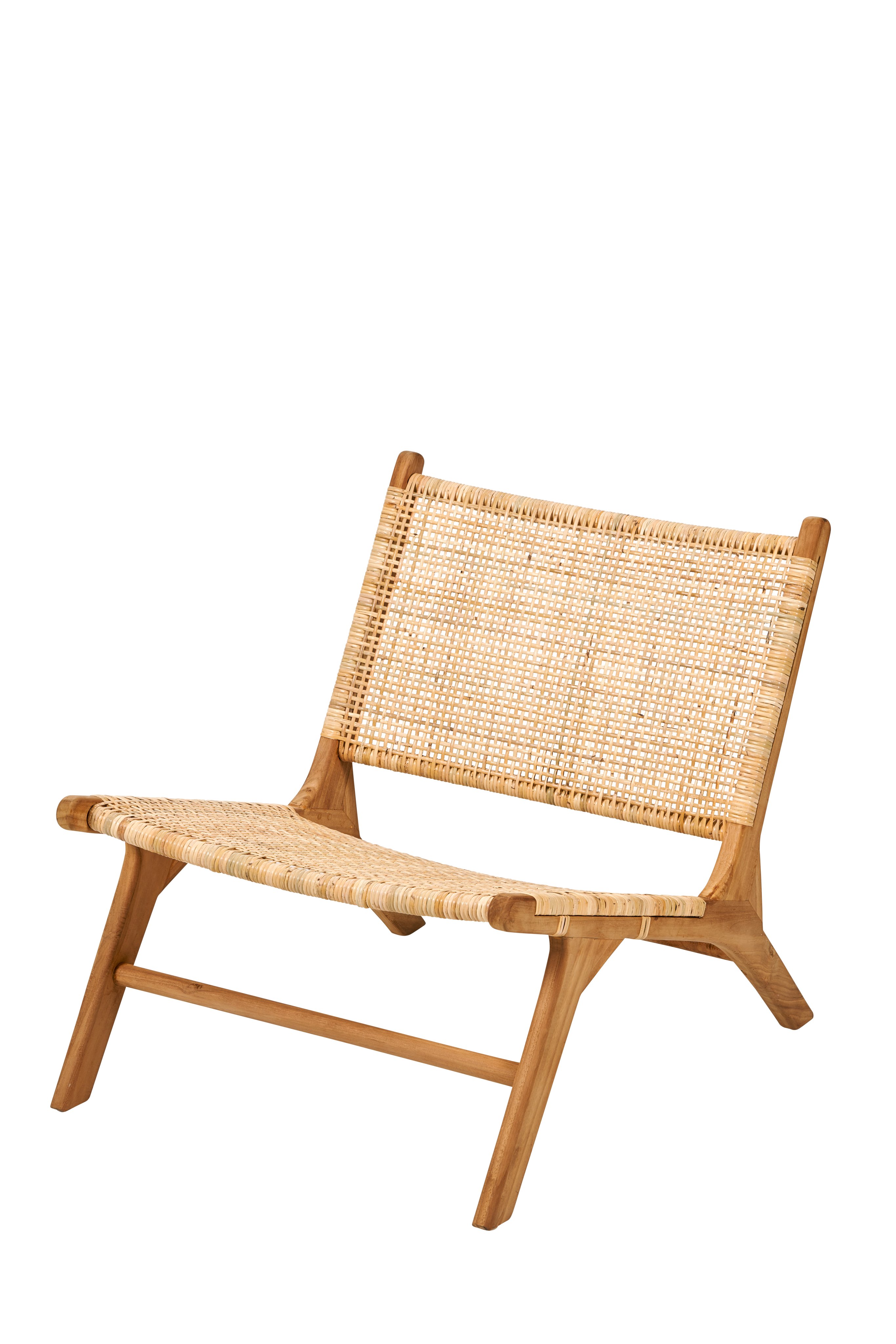 George Bernard Pogo stick sprong idioom DIAH Lounge stoel naturel H 68 x B 65 x D 82 cm | CASA