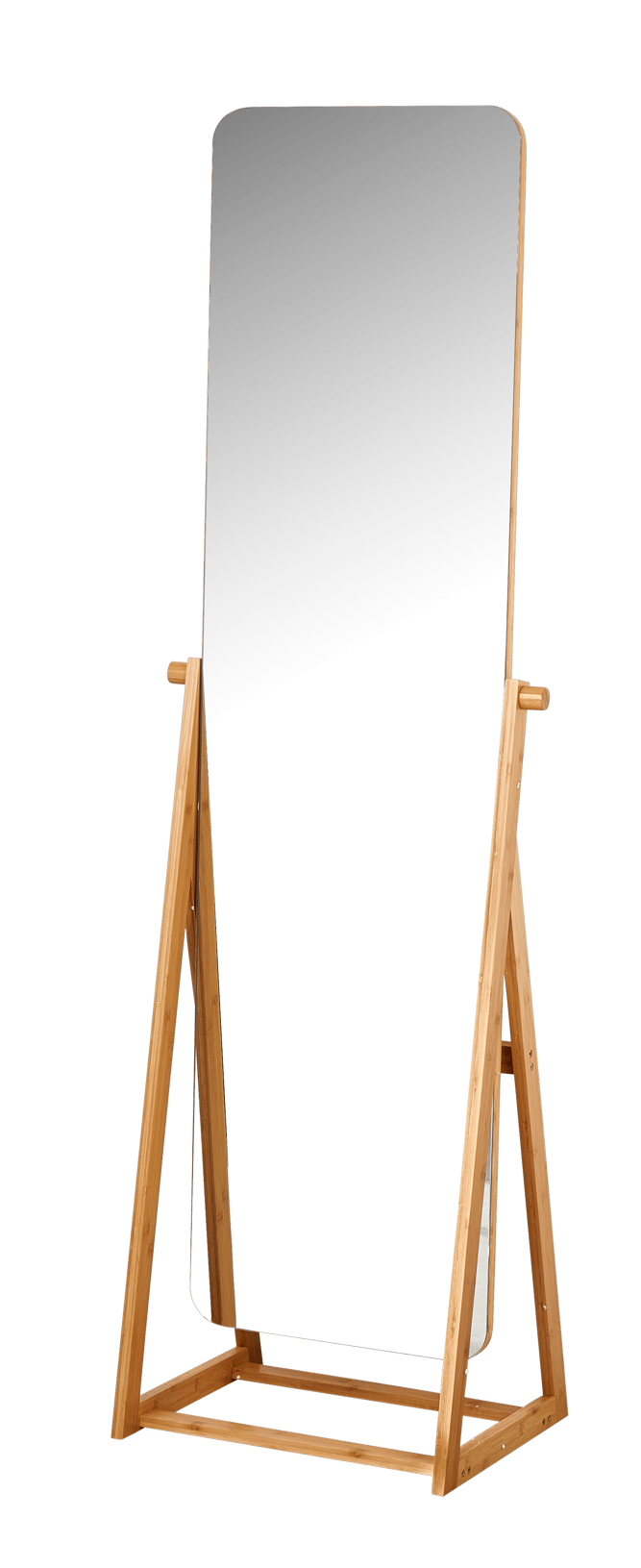 BAMBOO Miroir brun H 172 x Larg. 47 x P 42 cm