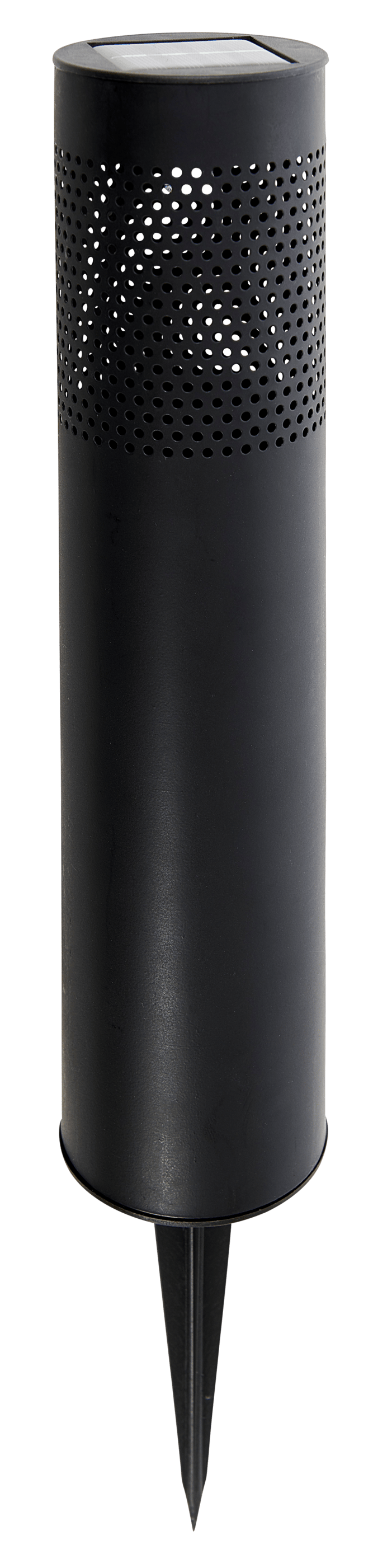 Lampe solaire Oneiro's Luxe Dominic noir - H22xD14 cm - sur