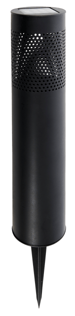 LUX Solarlamp zwart H 53,5 cm - Ø 8,7 cm
