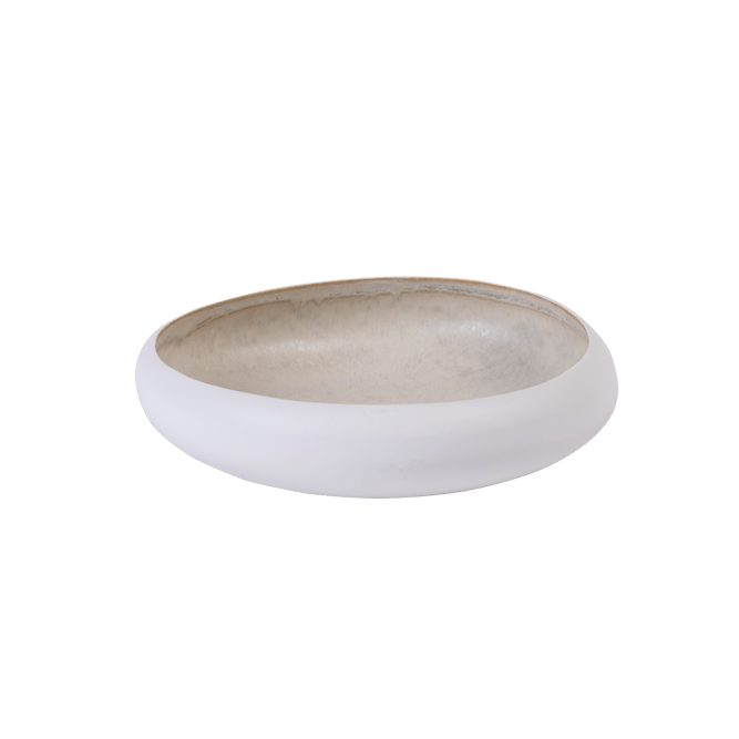 NORDIC Bowl wit H 4,5 cm - Ø 20 cm