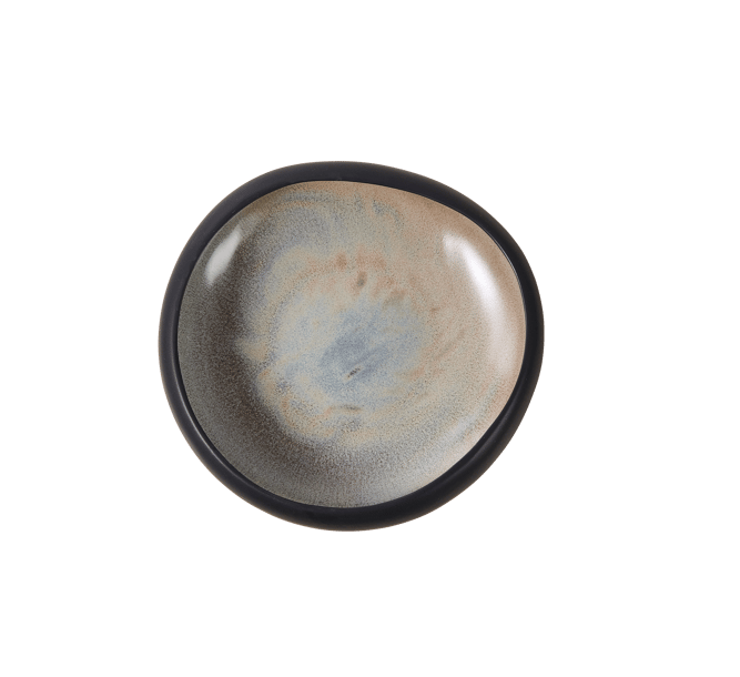 LAVA Bowl zwart H 4,5 cm - Ø 20 cm