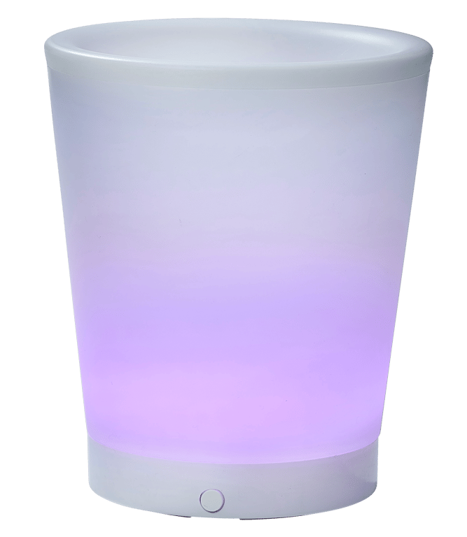 PARTY Refrigerador vinho com luz branco H 22 cm - Ø 18 cm