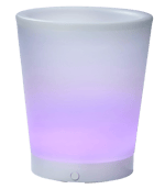 PARTY Refrigerador vinho com luz branco H 22 cm - Ø 18 cm