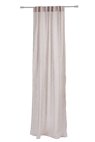 PAZIA Cortina bege W 140 x L 250 cm
