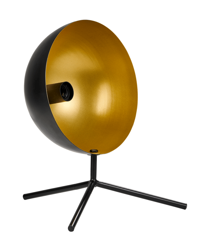 SOLEIL Tafellamp zwart H 36 x B 31 x D 27 cm