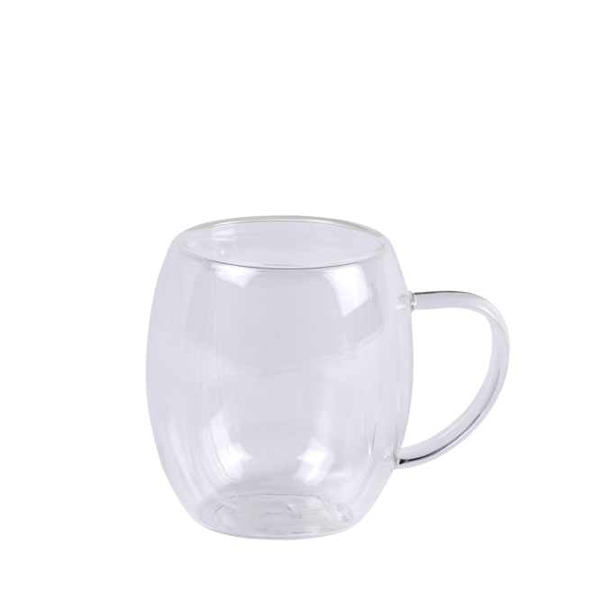LAGOM Tasse Doppelwandig Transparent H 11 cm - Ø 8 cm