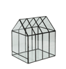 GREENHOUSE Terrarium transparent H 28 x Larg. 24 x P 20 cm
