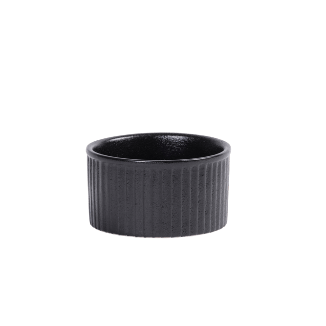 CLASSO Ramequin noir H 4,5 cm - Ø 9 cm