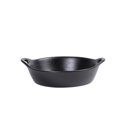 FERO Fuente para horno negro A 4 cm - Ø 15,8 cm