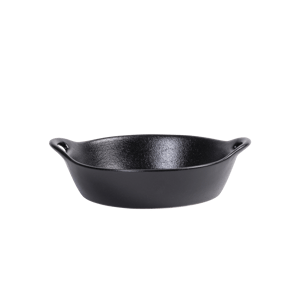 FERO Fuente para horno negro A 4 cm - Ø 15,8 cm