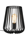 ORION Lampada da tavolo nero H 30 cm - Ø 25 cm