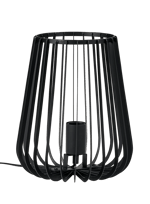 ORION Lampe de table noir H 30 cm - Ø 25 cm