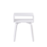 OLI Table de chevet blanc H 52 x Larg. 30 x P 40 cm