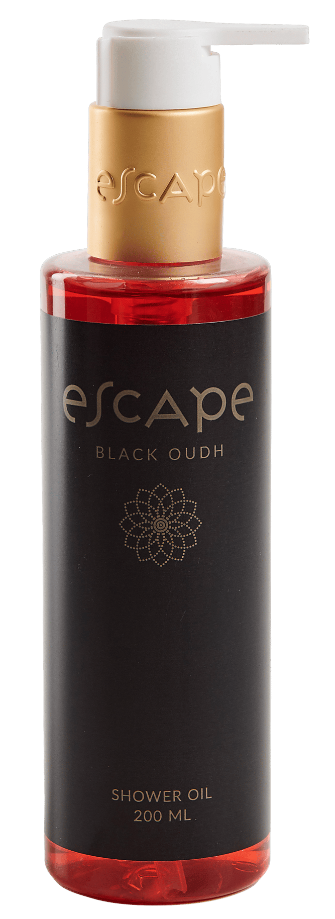 ESCAPE BLACK OUDH Aceite de ducha en botella 