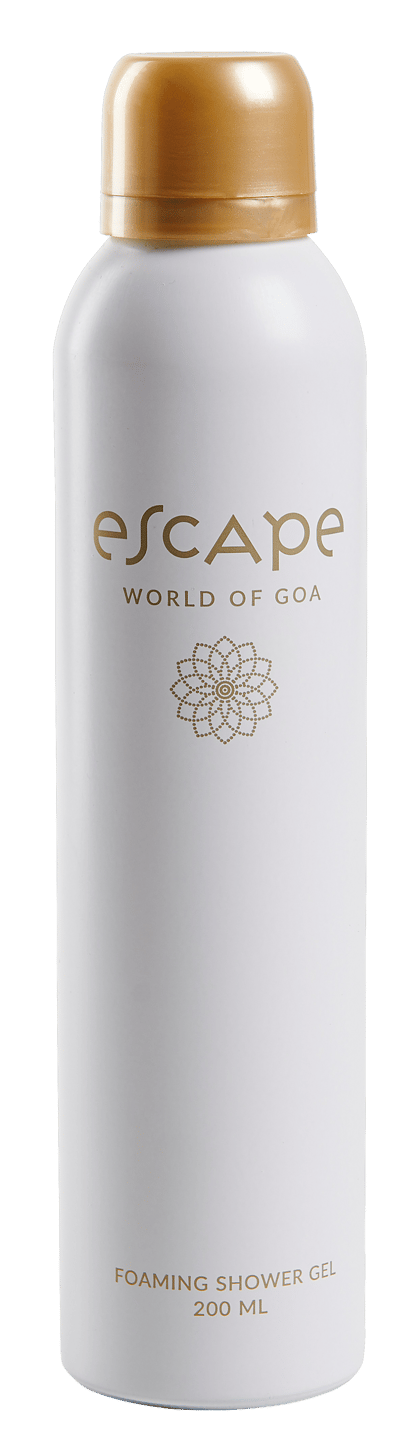 ESCAPE WORLD OF GOA Espuma de ducha en botella blanco 