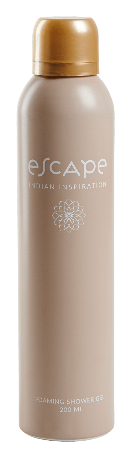 ESCAPE INDIAN INSPIRATION Gel doccia in bottiglia beige 