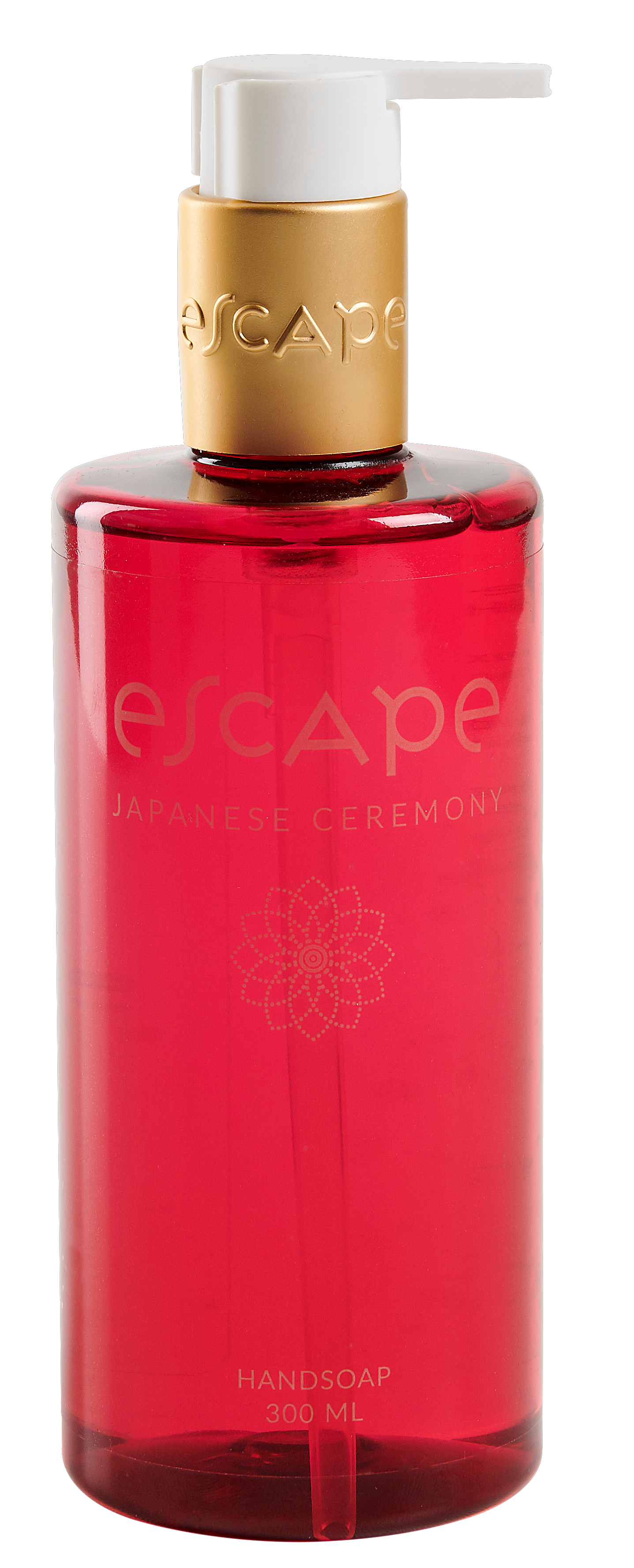 ESCAPE JAPANESE CEREMONY Sapone in dispenser rosso