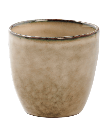 EARTH SAND Mug marrone chiaro H 6 cm - Ø 6 cm