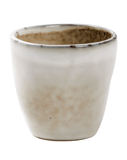 EARTH MARL Mug crema H 6 cm - Ø 6 cm
