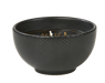 BOWL Kaars in pot zwart H 6,5 cm - Ø 12 cm