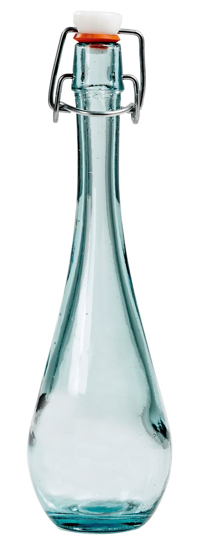 DROP Flasche Transparent H 18 cm - Ø 6 cm