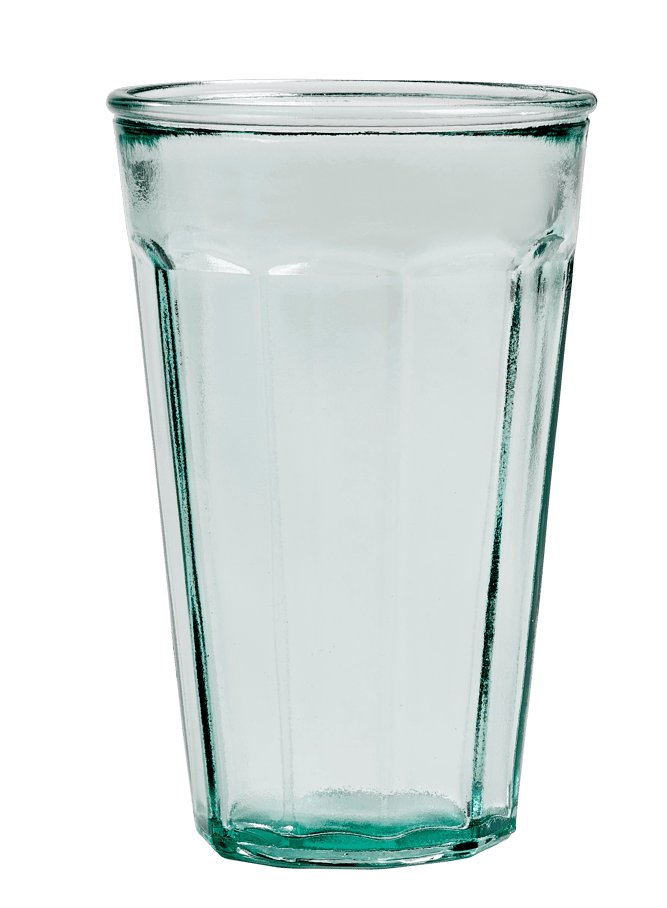 AUTHENTIC Glas transparant H 15 cm - Ø 9,5 cm