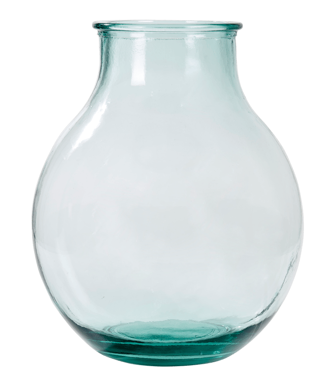 BULBE Vase transparent H 36 cm - Ø 29 cm