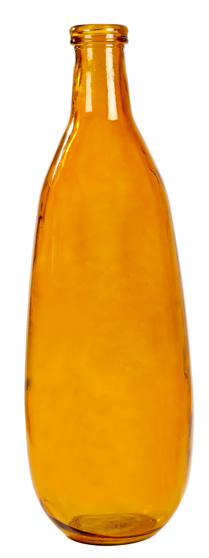 MONTANA Vaas oranje H 75 cm - Ø 25 cm