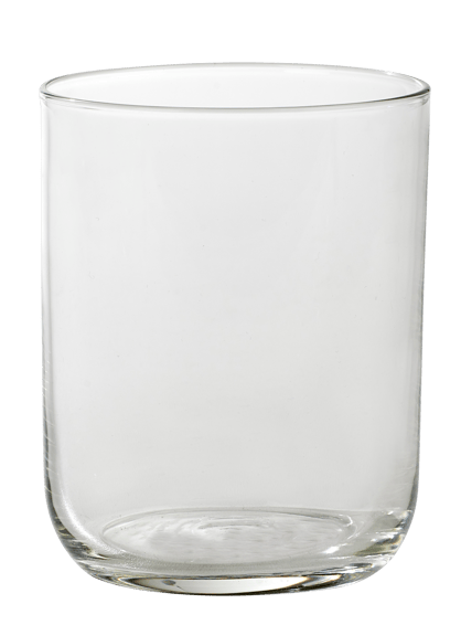 BLISS Verre transparent H 9,8 cm - Ø 7,8 cm