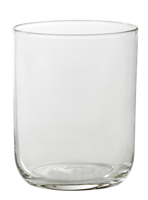 BLISS Copo transparente H 9,8 cm - Ø 7,8 cm