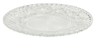 FLEUR DE LYS Plat à tarte transparent H 2 cm - Ø 30 cm