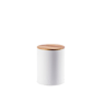 NAGINI Caixa de alimentos para bolachas branco, natural H 17,5 cm - Ø 13,5 cm
