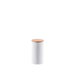 NAGINI Caja Cápsulas de café blanco, natural A 15 cm - Ø 8 cm