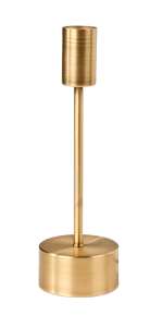 SHAIN Tischlampe Gold H 32,5 cm - Ø 10 cm