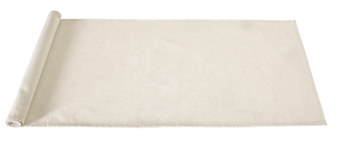 RECYCLE Tafelloper gebroken wit B 45 x L 138 cm